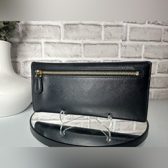 PRADA Saffiano leather black Long Wallet & key case wallet Set of 2 pieces. - Picture 6 of 17